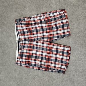 Jeffrey Max Plaid Bart Shorts